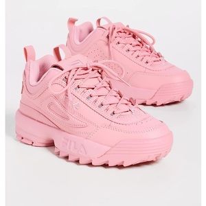 Fila Women's Disruptor II Sneaker PINK 8.5